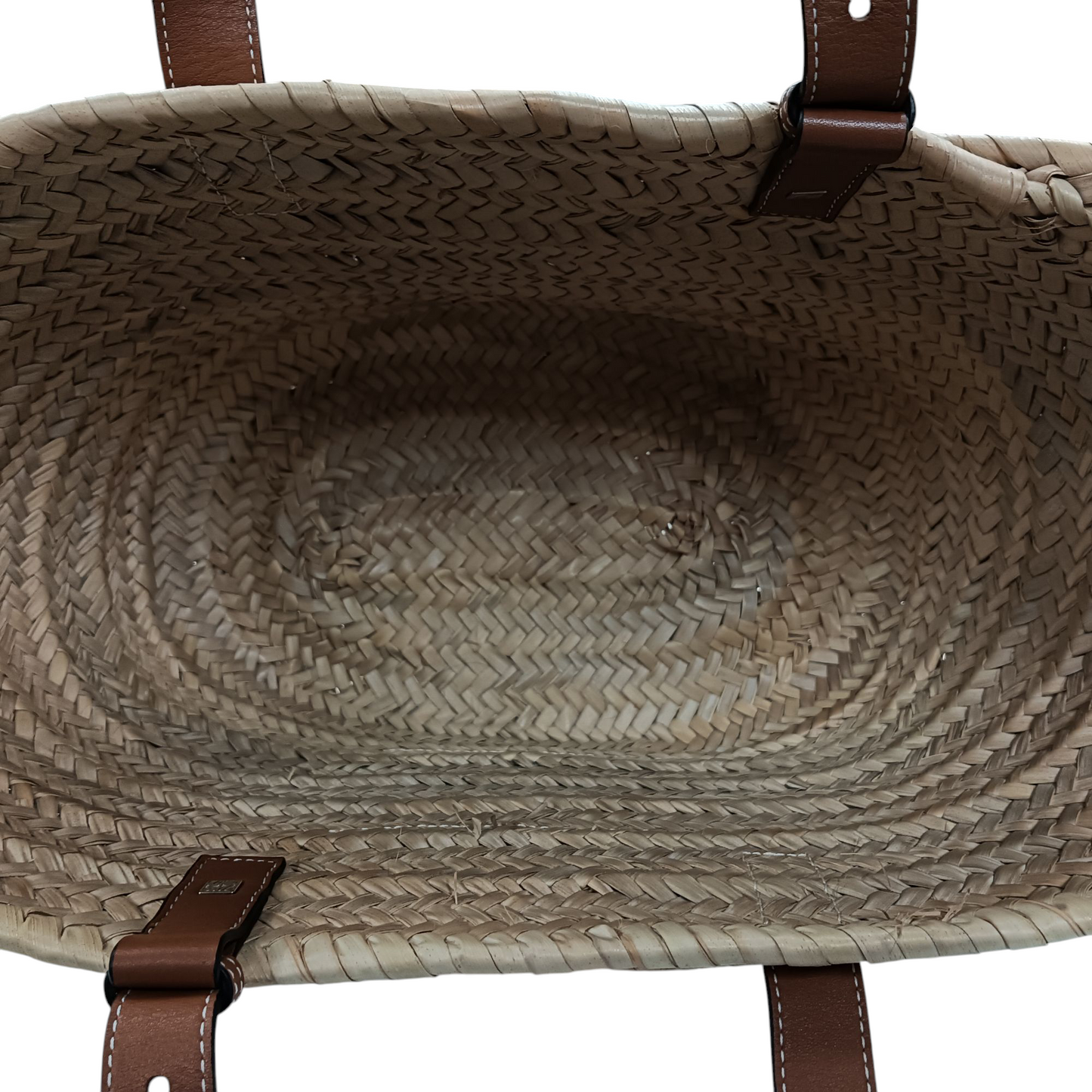LOEWE Tote Bag BASKET L Beige/Orange