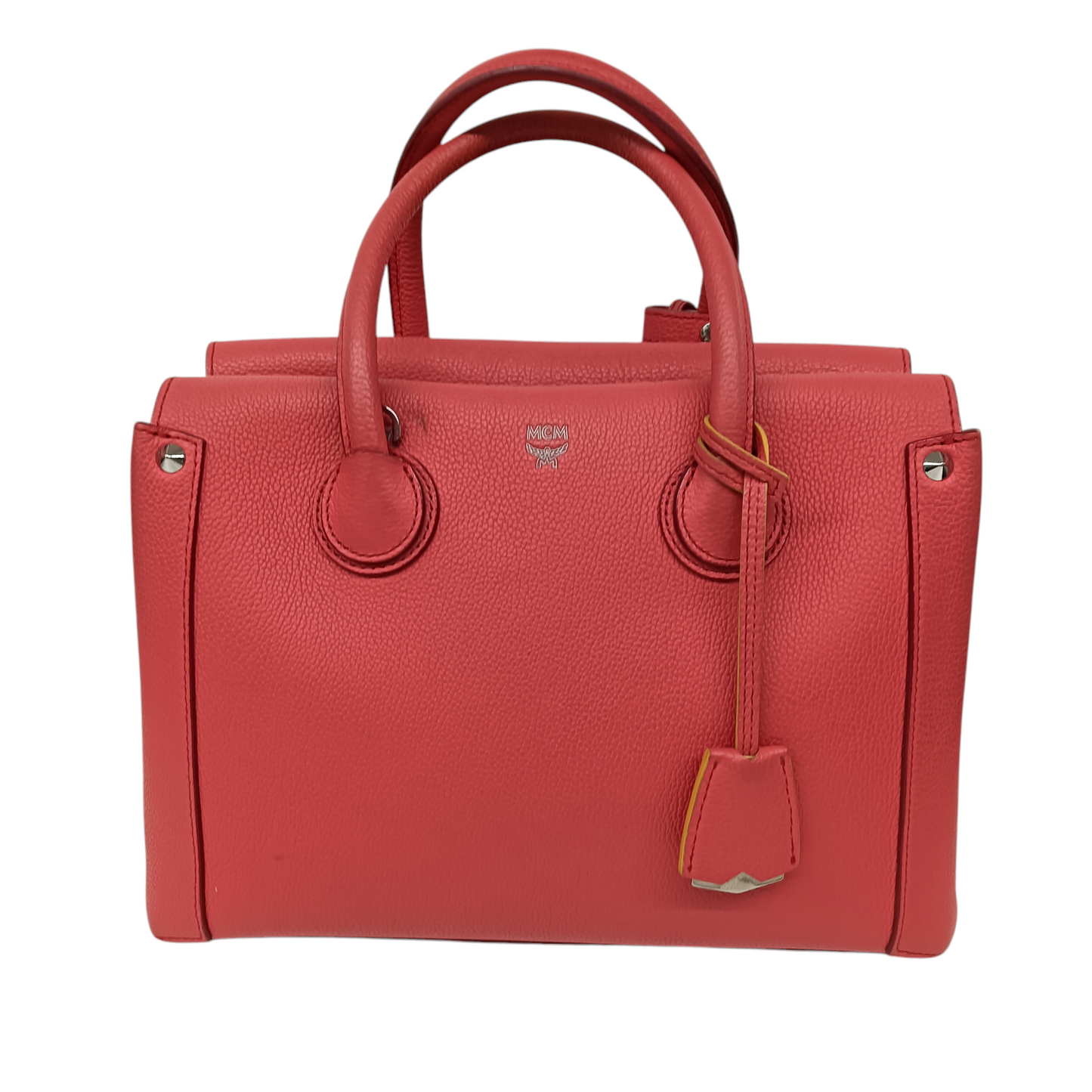 MCM HANDBAG MWT8SMA640G001 Rank (B) Rose *Stain