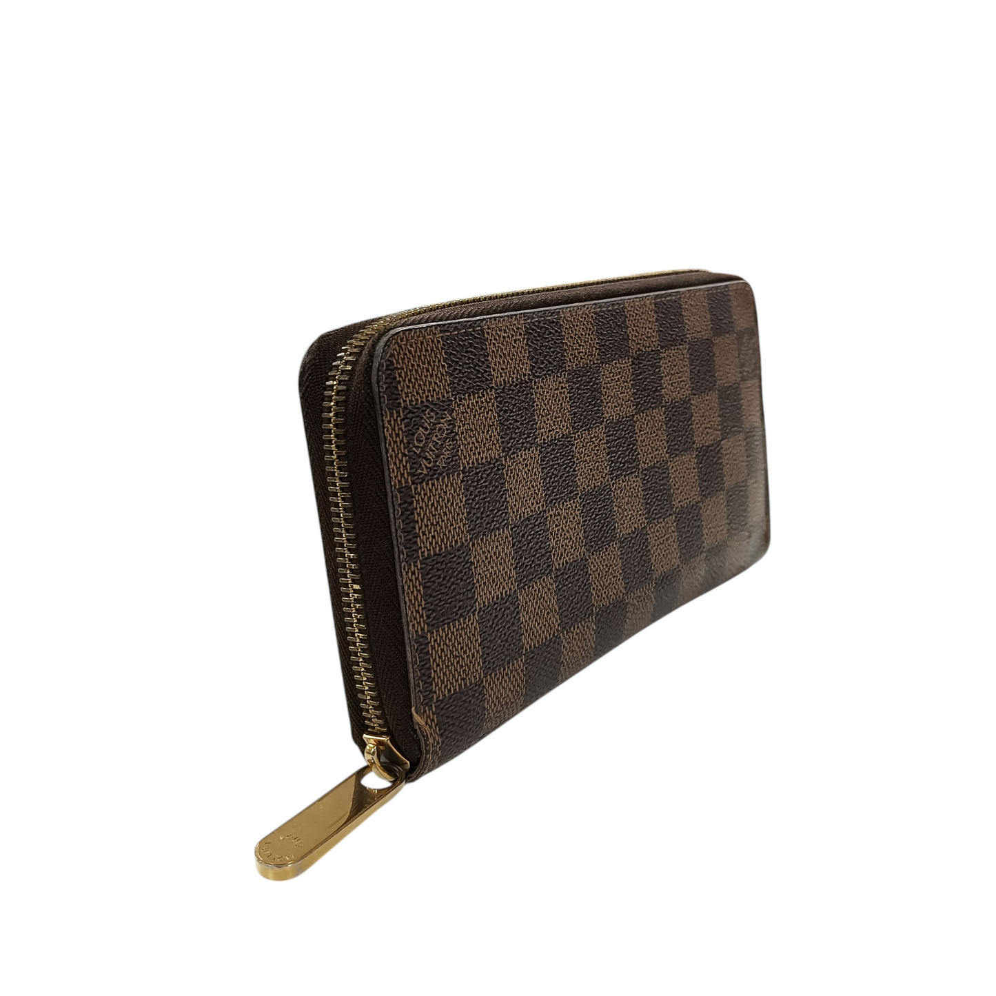 LOUIS VUITTON Wallet Damier Brown N60015