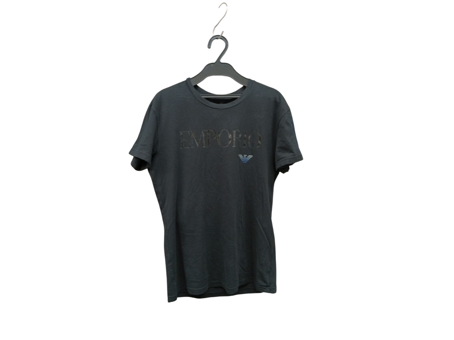 EMPORIO ARMANI T-Shirt Size L Mens Black