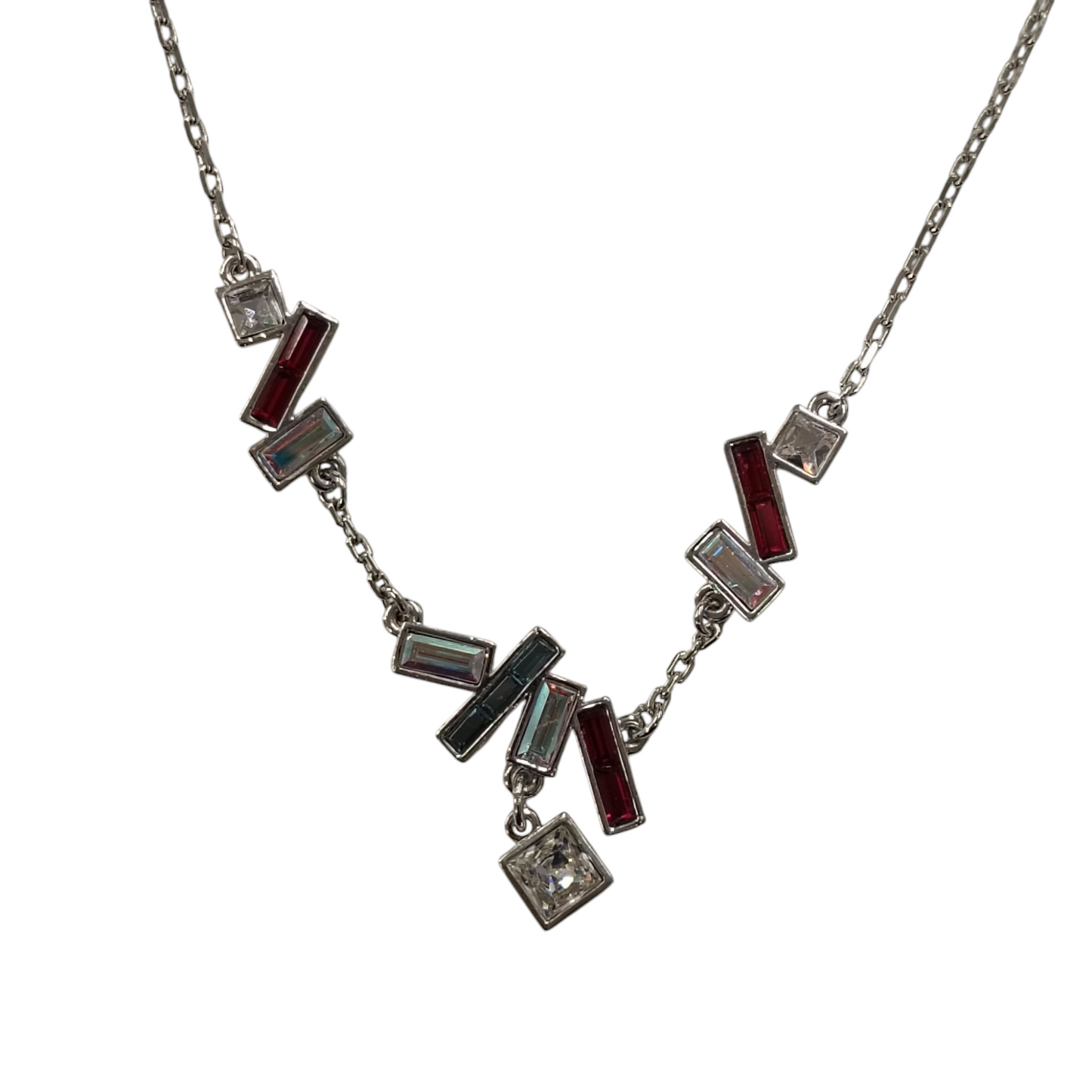 SWAROVSKI Necklace Red And Silver