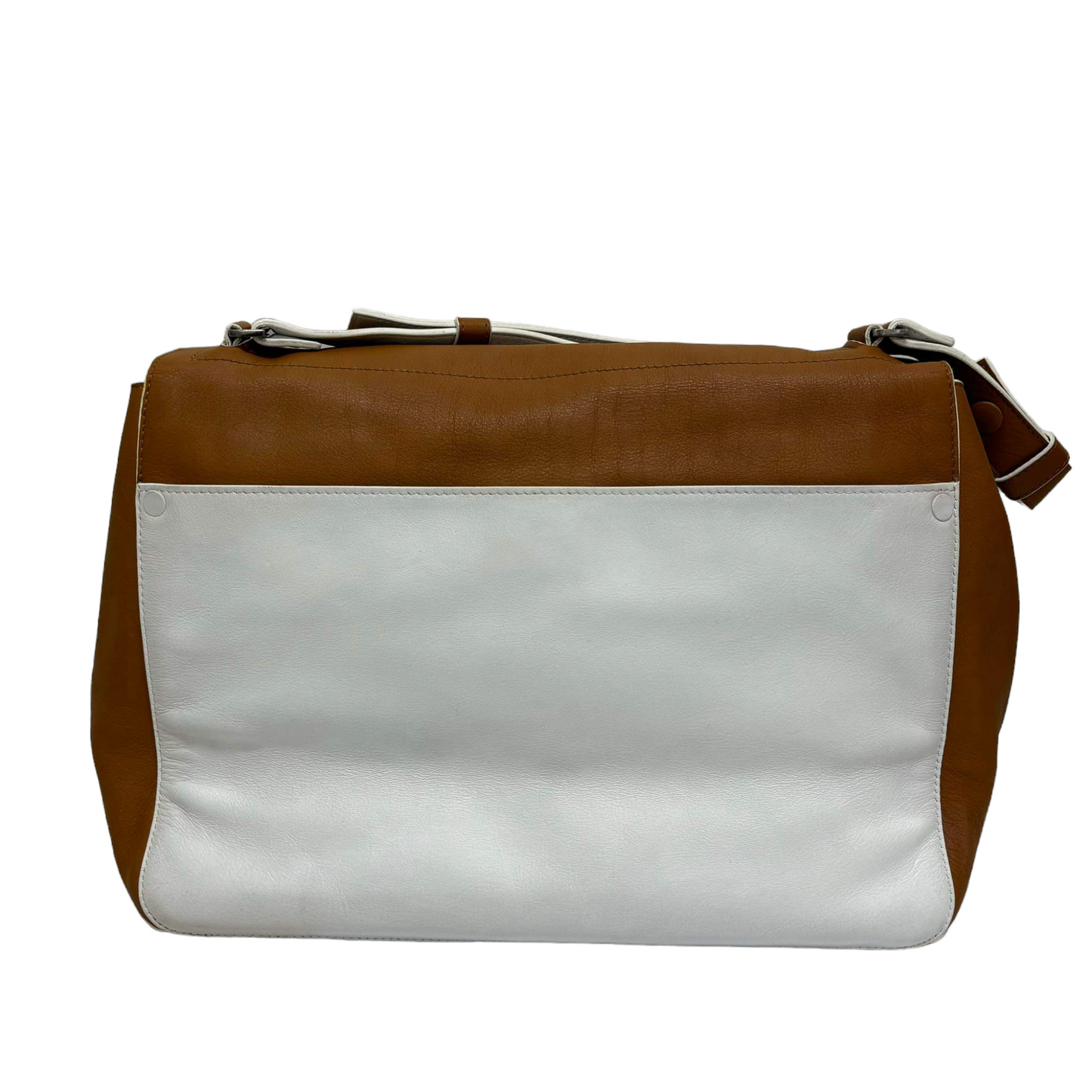 Proenza Schouler Handbag Brown/White PS Courier