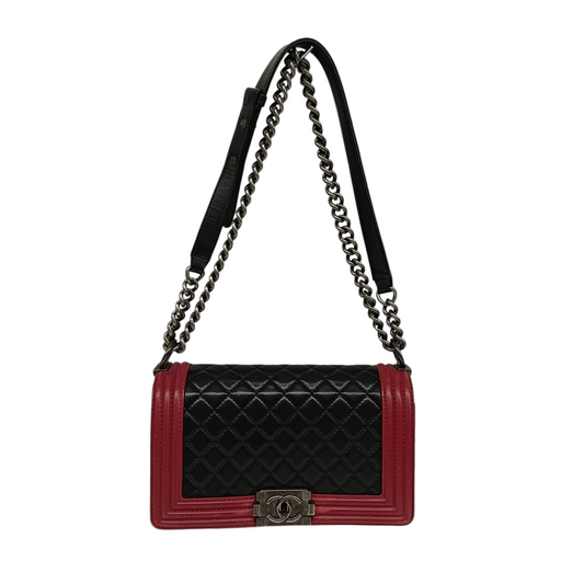 CHANEL Shoulder Bag 17992343 Rank (BC) Black/Red Scratch/Stain With Out Guarantee Card