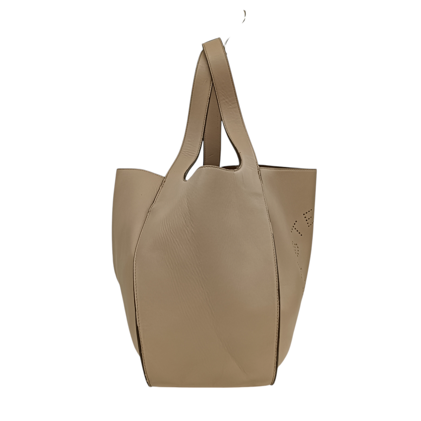 STELLA McCARTNEY Handbag 502793 Rank C Beige Damage