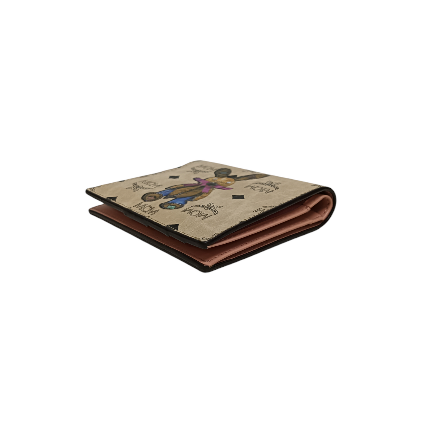 MCM Bunny pattern Wallet Beige MYA7AXL15IG001