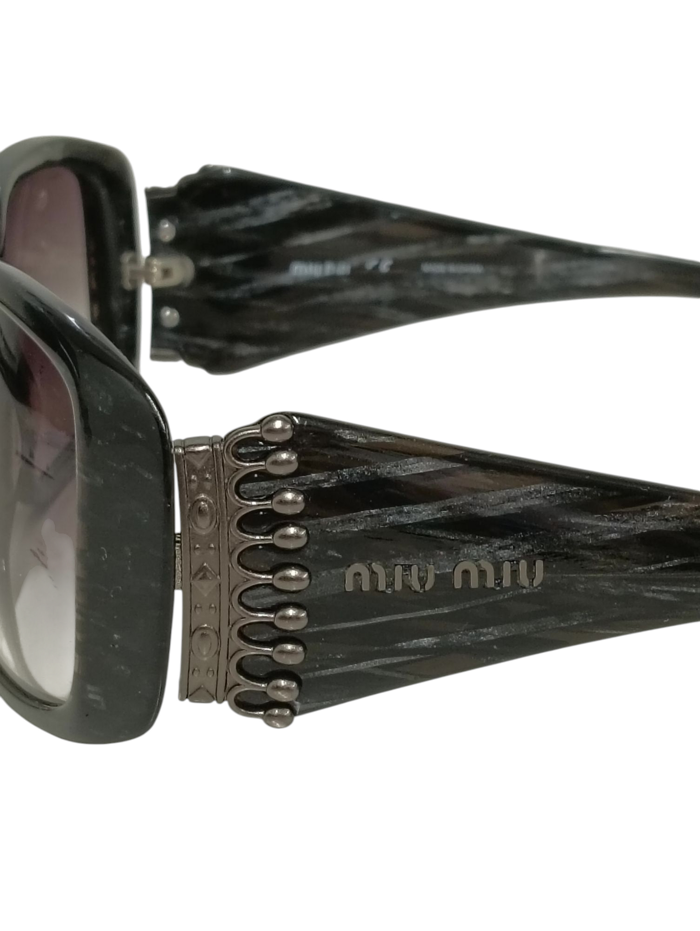 MIU MIU Sunglasses Black/Gray