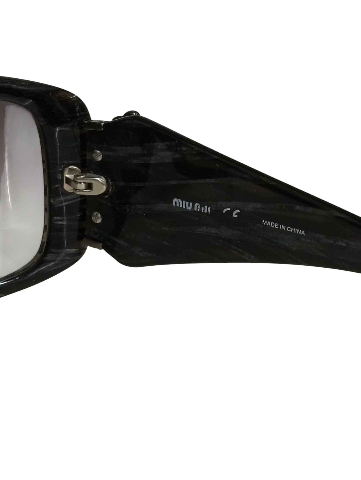 MIU MIU Sunglasses Black/Gray