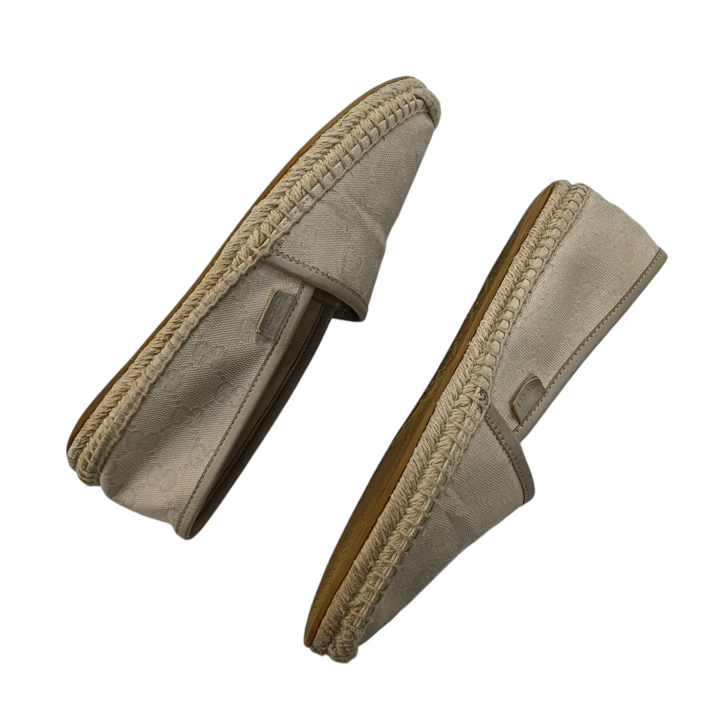 GUCCI ESPADRILLE LADY'S SIZE 36 1/2 BEIGE