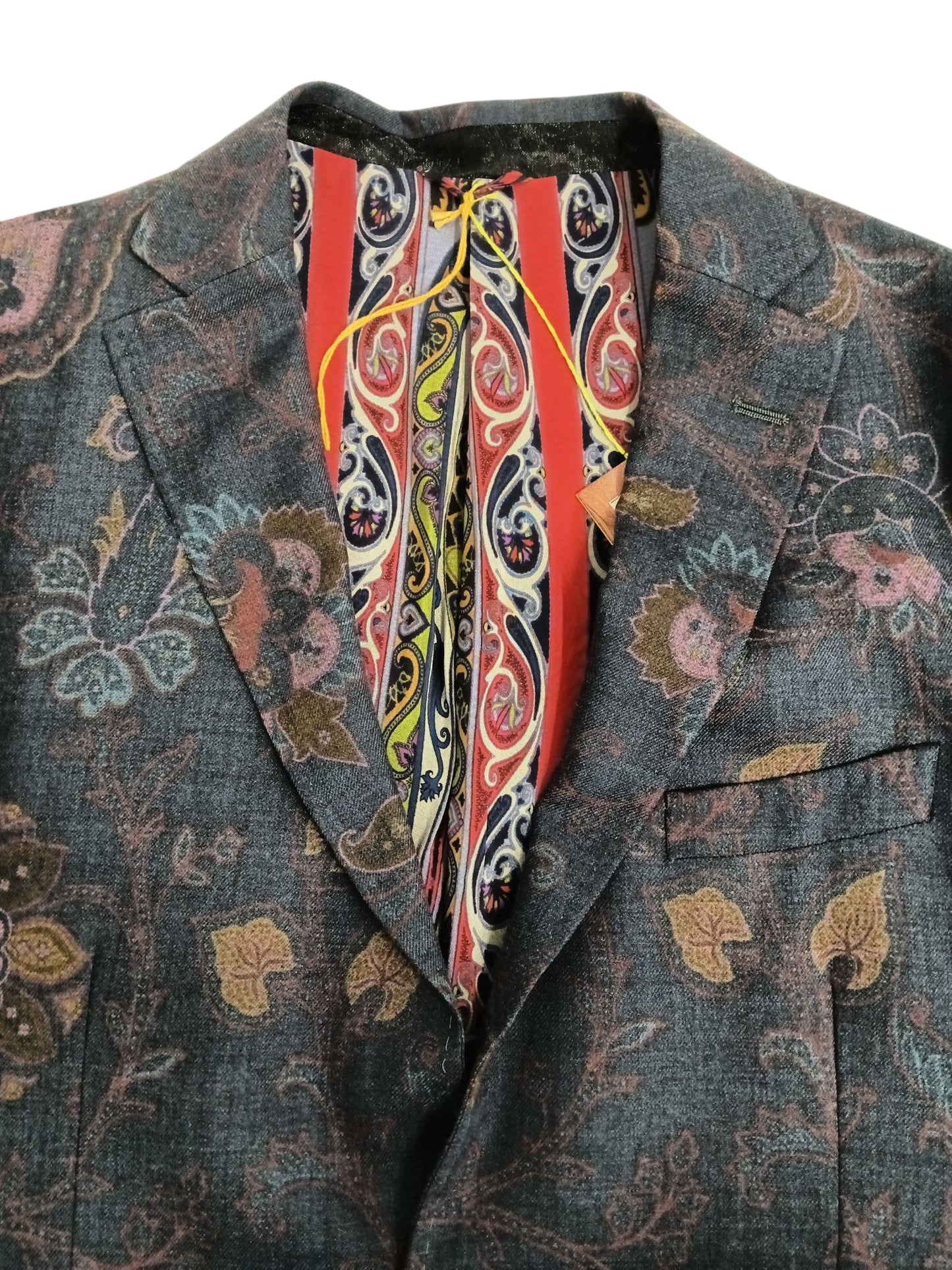 ETRO JACKET 50 MENS NAVY U26 11807 5512