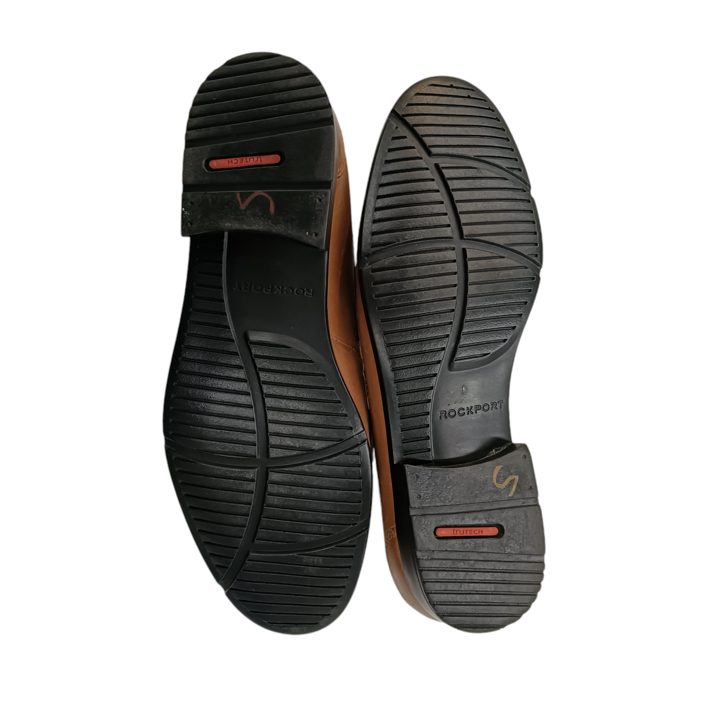 ROCKPORT LOAFERS MENS SIZE 44.5 BROWN