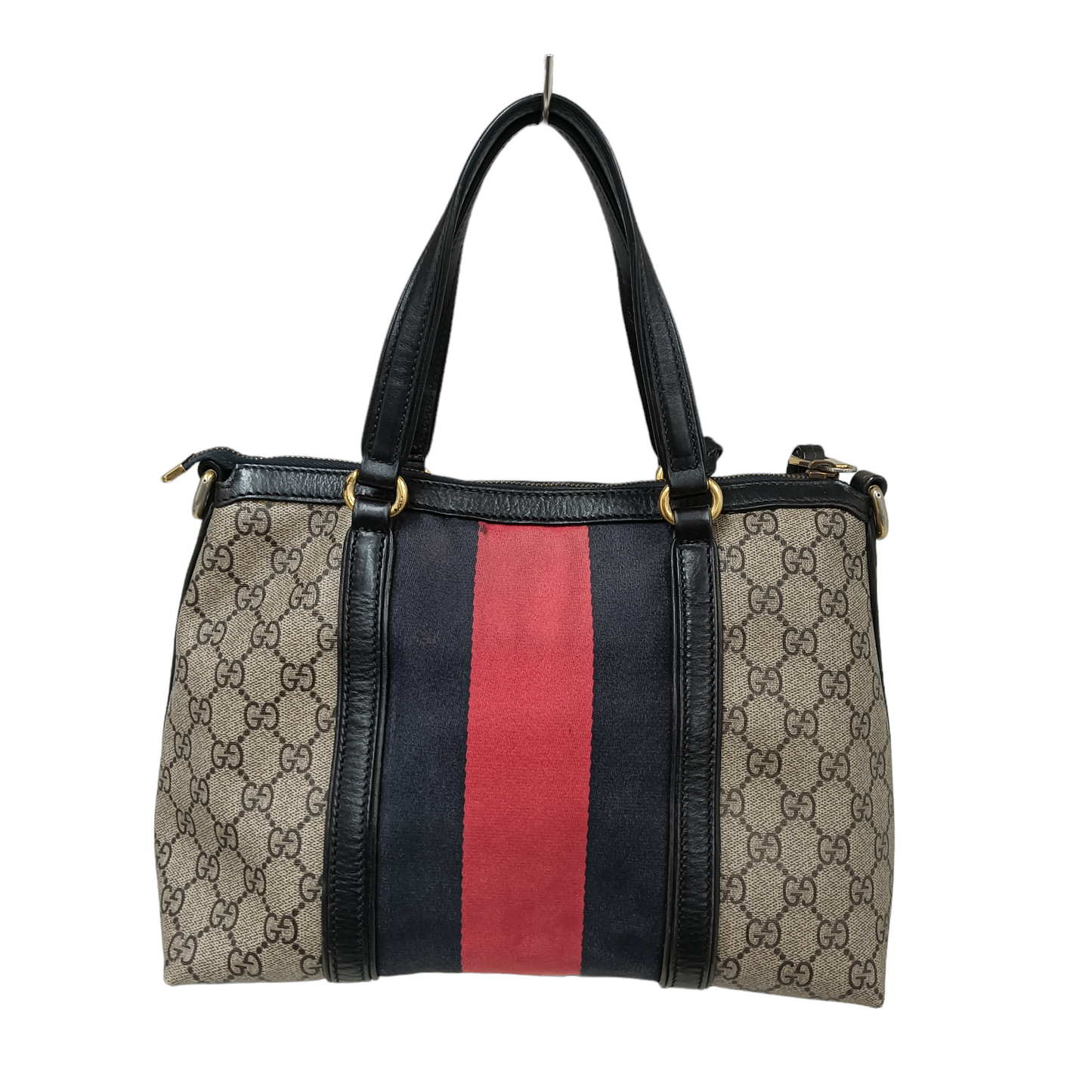 GUCCI Bag Gray/Red 353114 002123