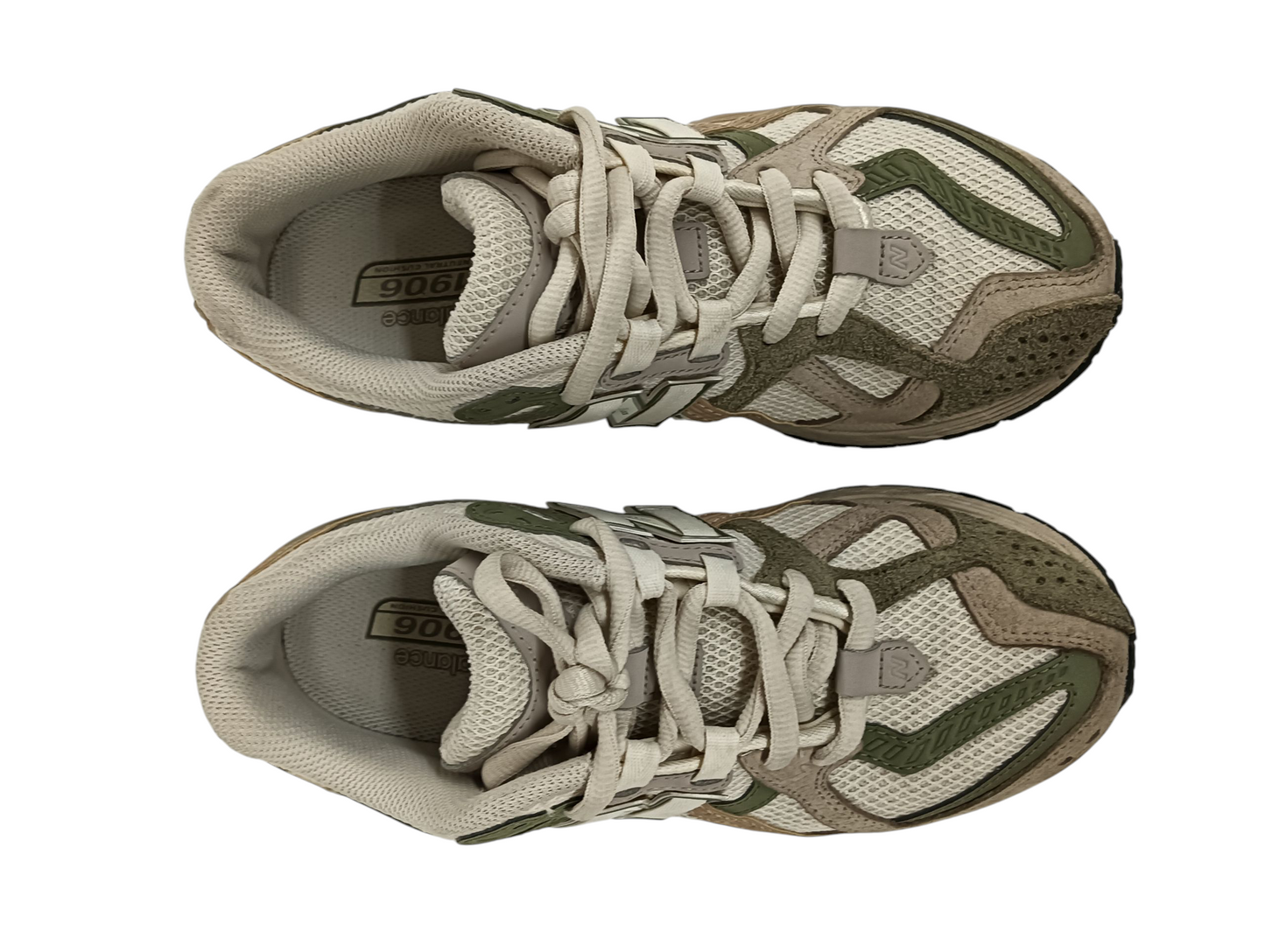 NEW BALANCE Sneaker Size 23.5CM M1906NE Lady's Beige/Green