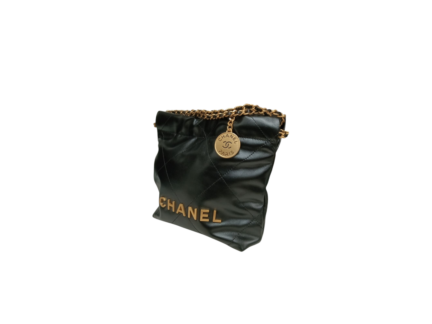 CHANEL Handbag 22 Mini Black TK42K1TH
