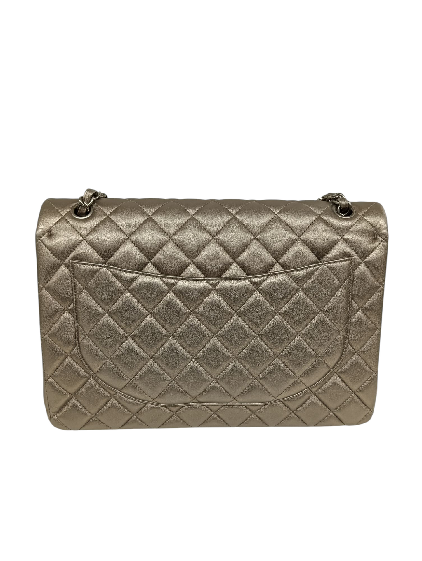 CHANEL Shoulder Bag 14870714 Gold With Garantee Card