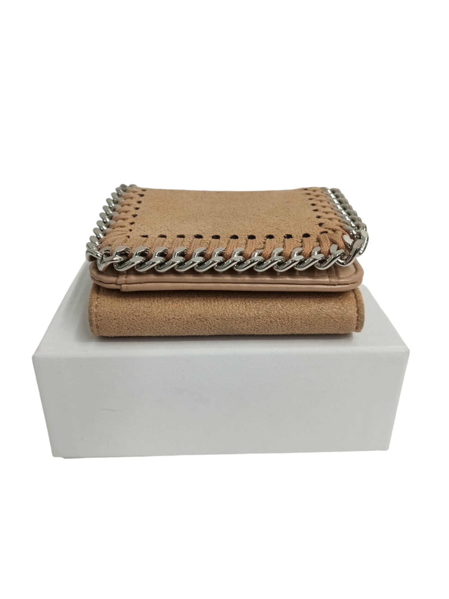 STELLA MCCARTNEY WALLET FALABELLA BROWN 521371