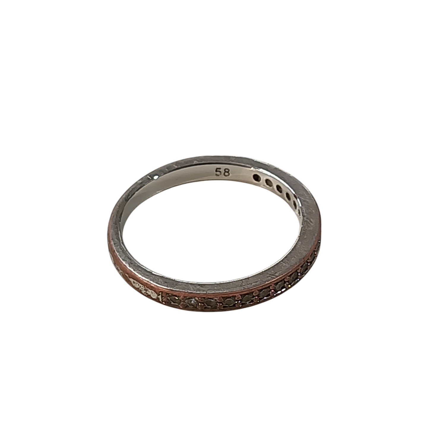 SWAROVSKI Ring Silver Size 58 1121068/PEELING