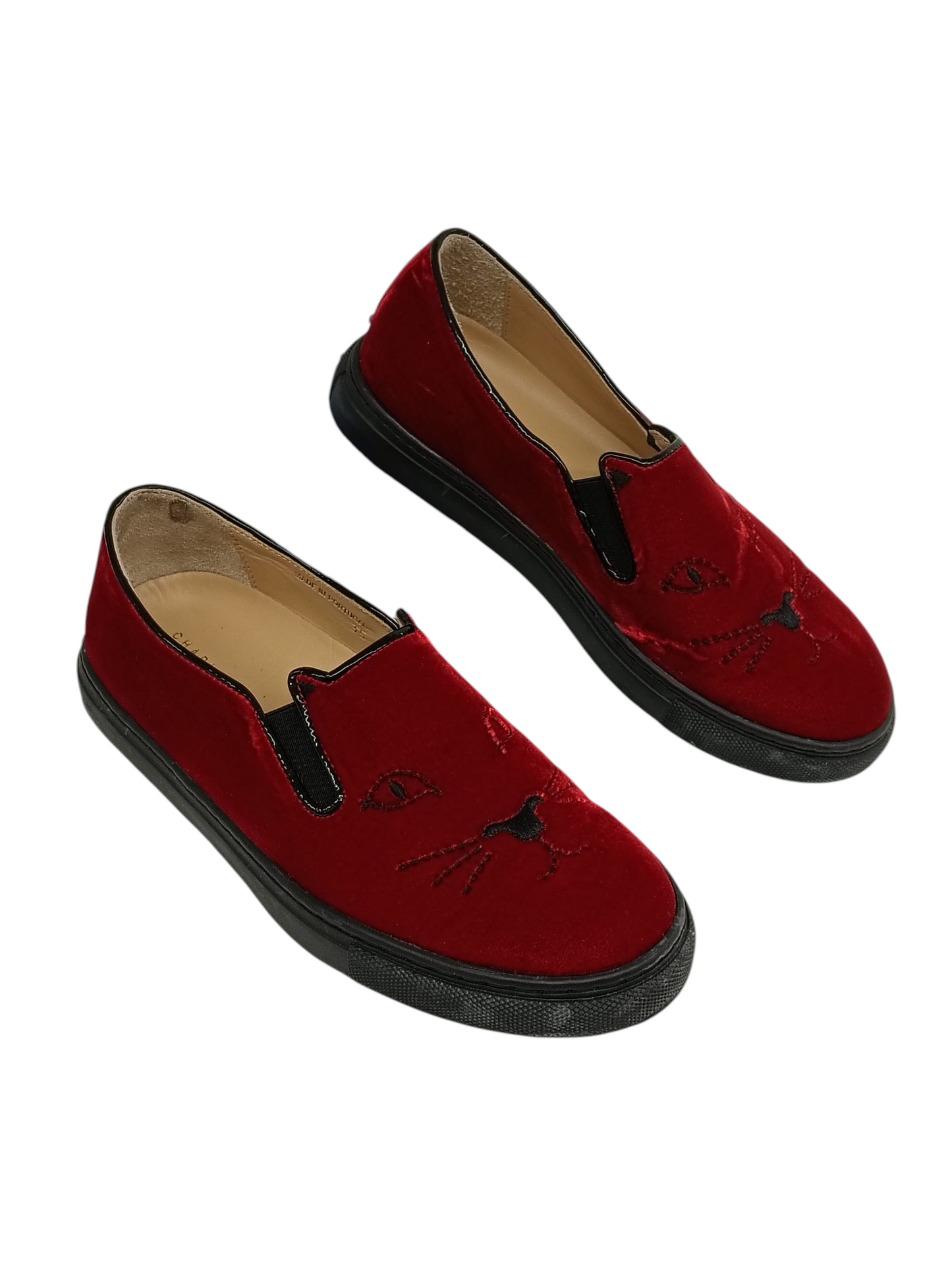 CHARLOTTE OLYMPIA Slip-on size 35 Lady's Red