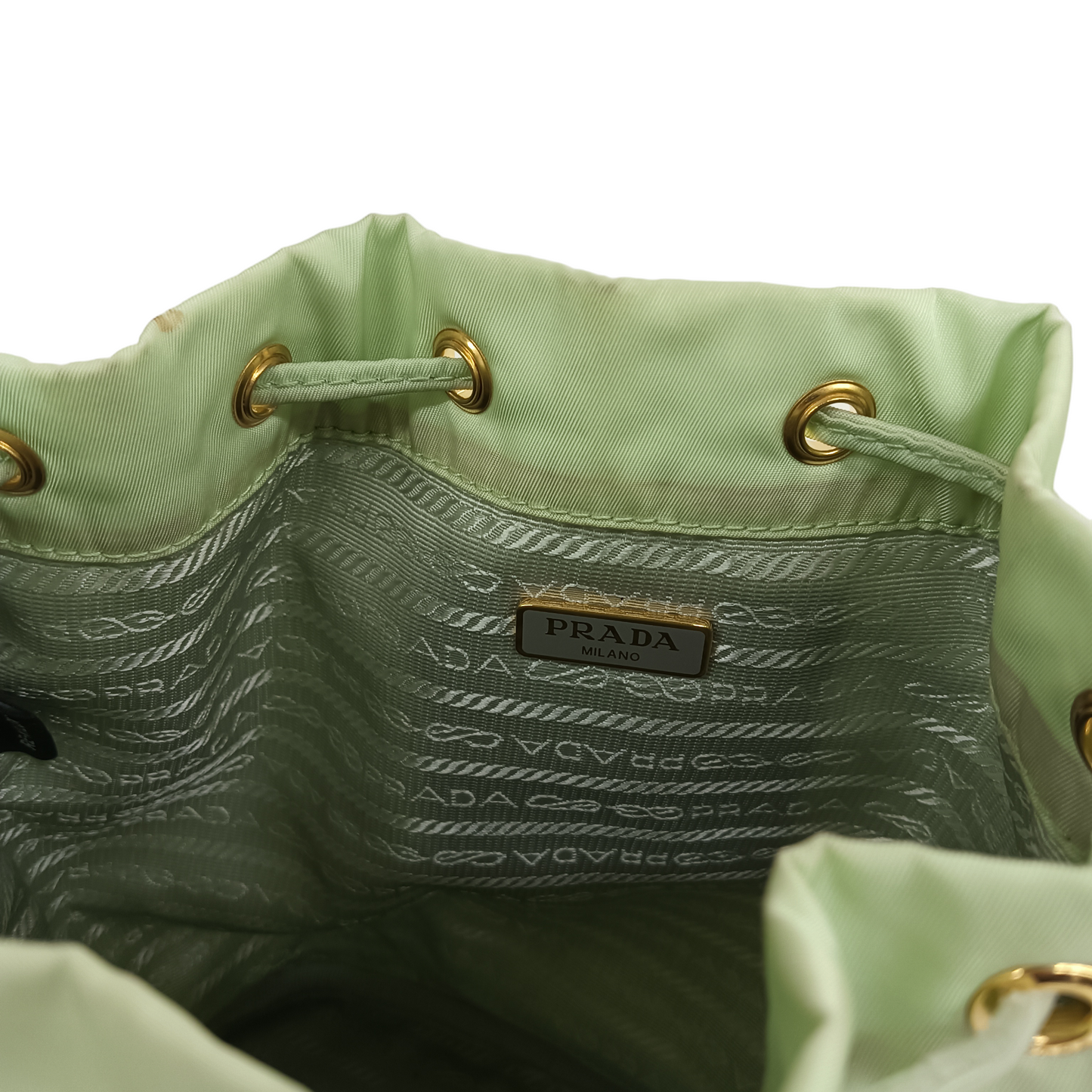 PRADA 2WAY Bag 1BH038 Green