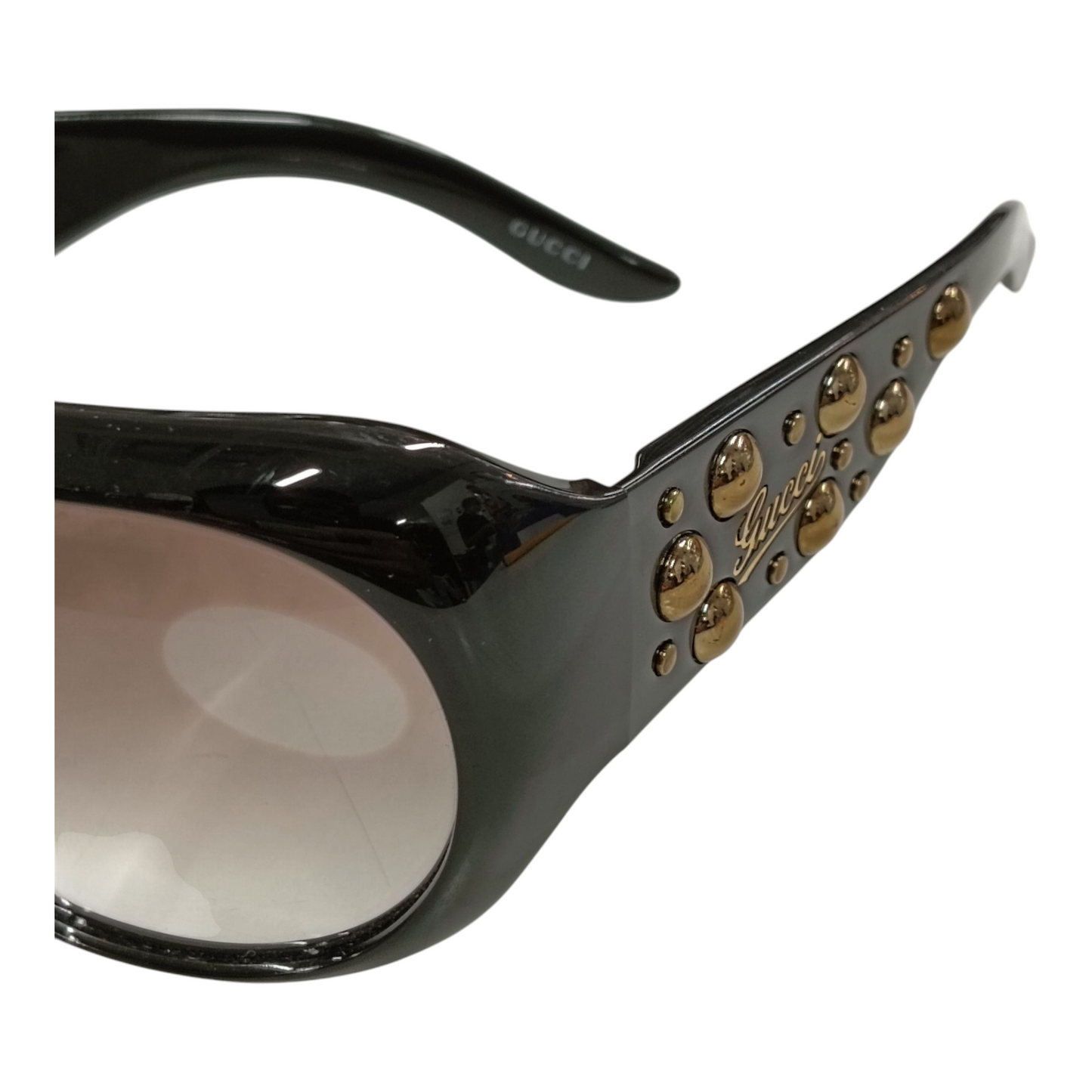 GUCCI Sunglasses Black/Gold GG3037