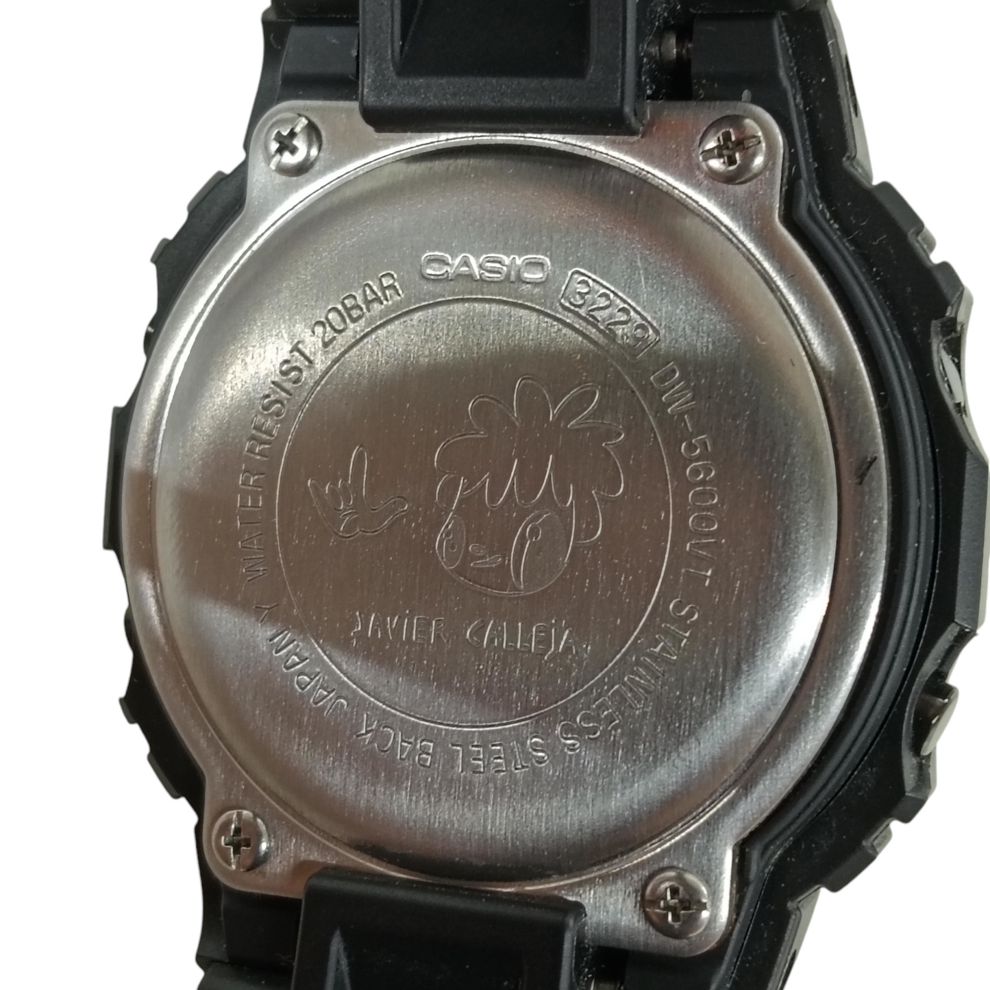 CASIO G-SHOCK WRIST WATCH DW-5600VT JAVIER CALLEJA