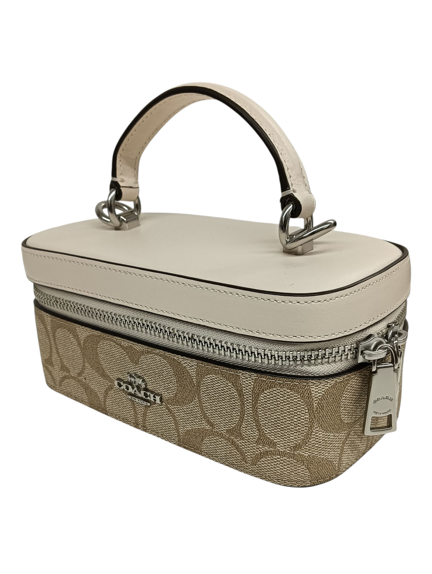 COACH Shoulder Bag CJ522 Beige