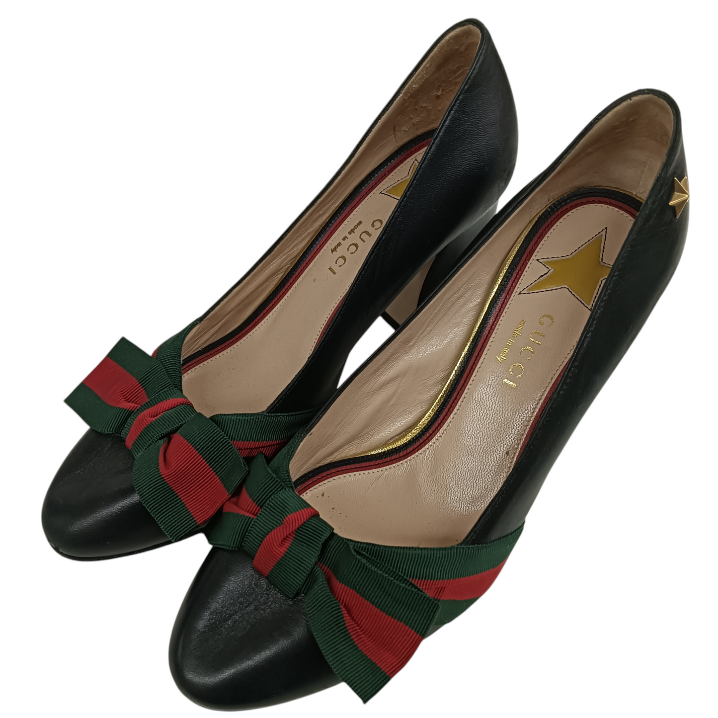 GUCCI Pumps Size 36.5 Lady's Black 432044