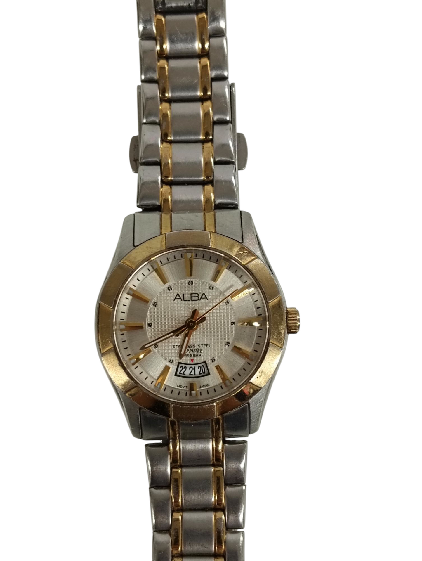 ALBA Wrist Watch VJ22-X074 Stainless Steel