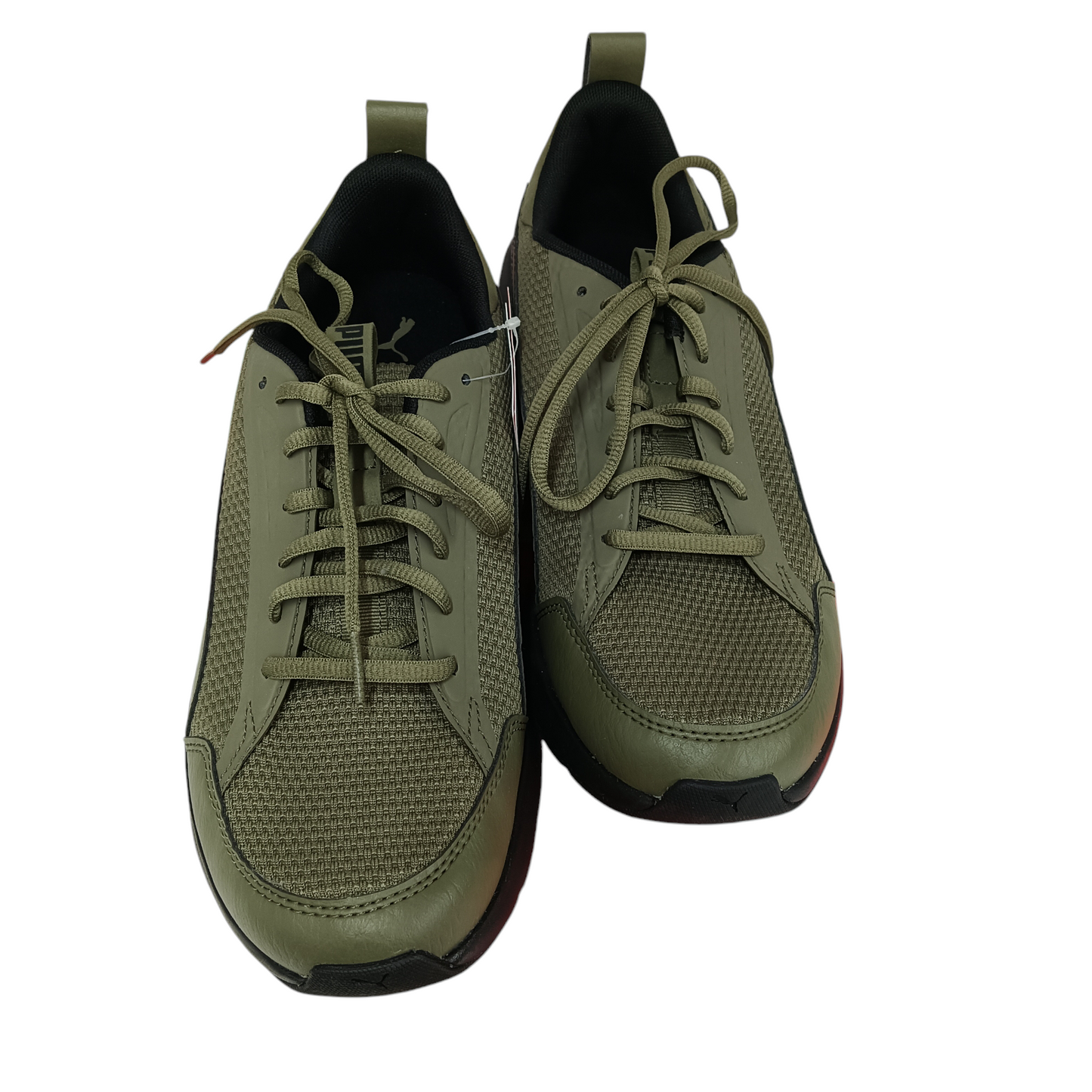 PUMA Sneaker 26.5cm 379351-04 Mens Olive Rank(A)