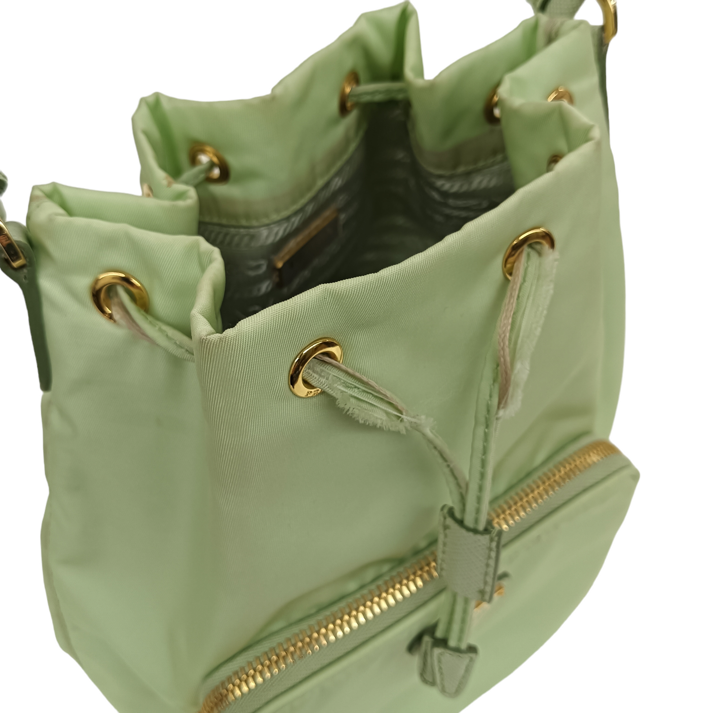 PRADA 2WAY Bag 1BH038 Green