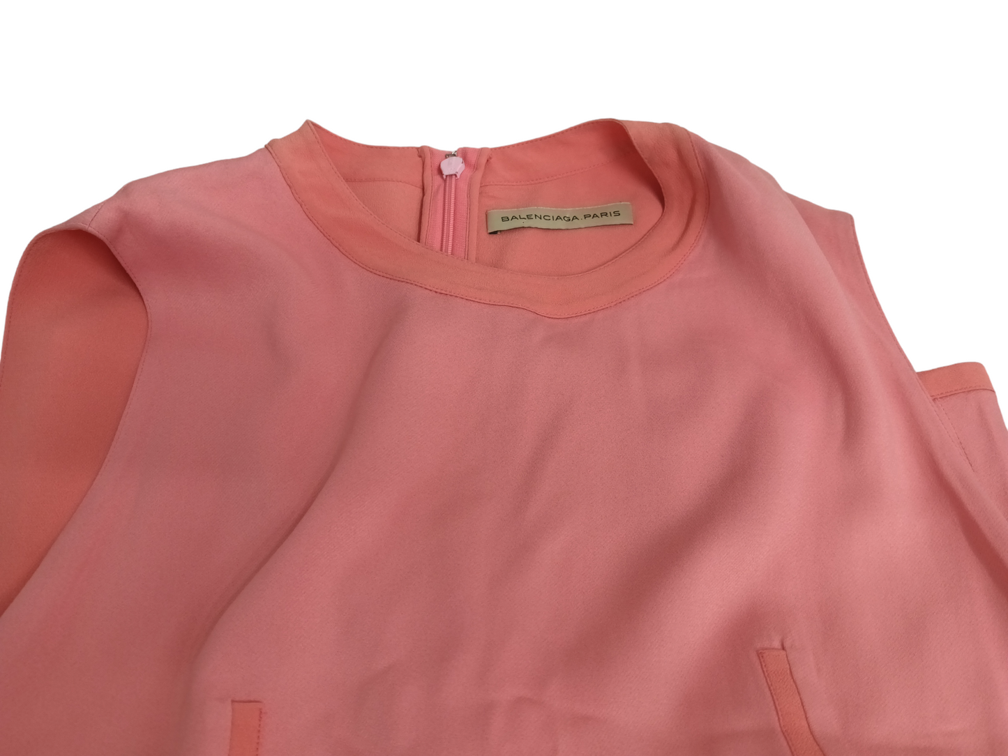 BALENCIAGA CUT AND SEWN PINK 321306 SIZE S