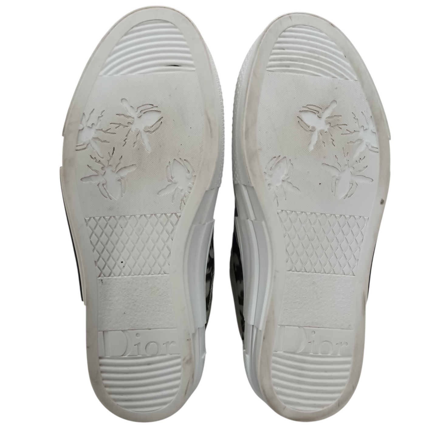 Christian Dior Sneaker Lady's 38 White And Black *Stain