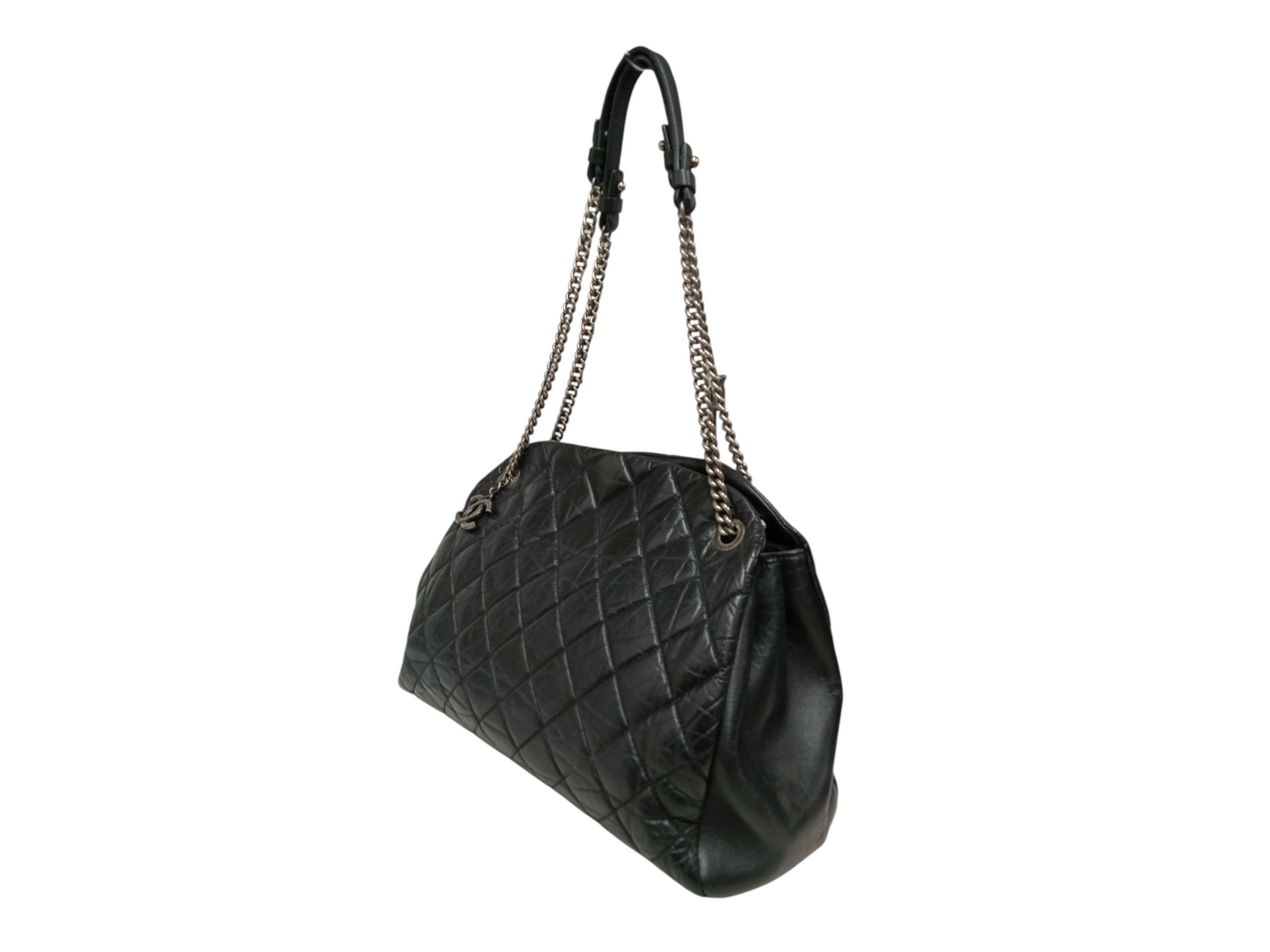 CHANEL Tote Bag Stain Black 17267875