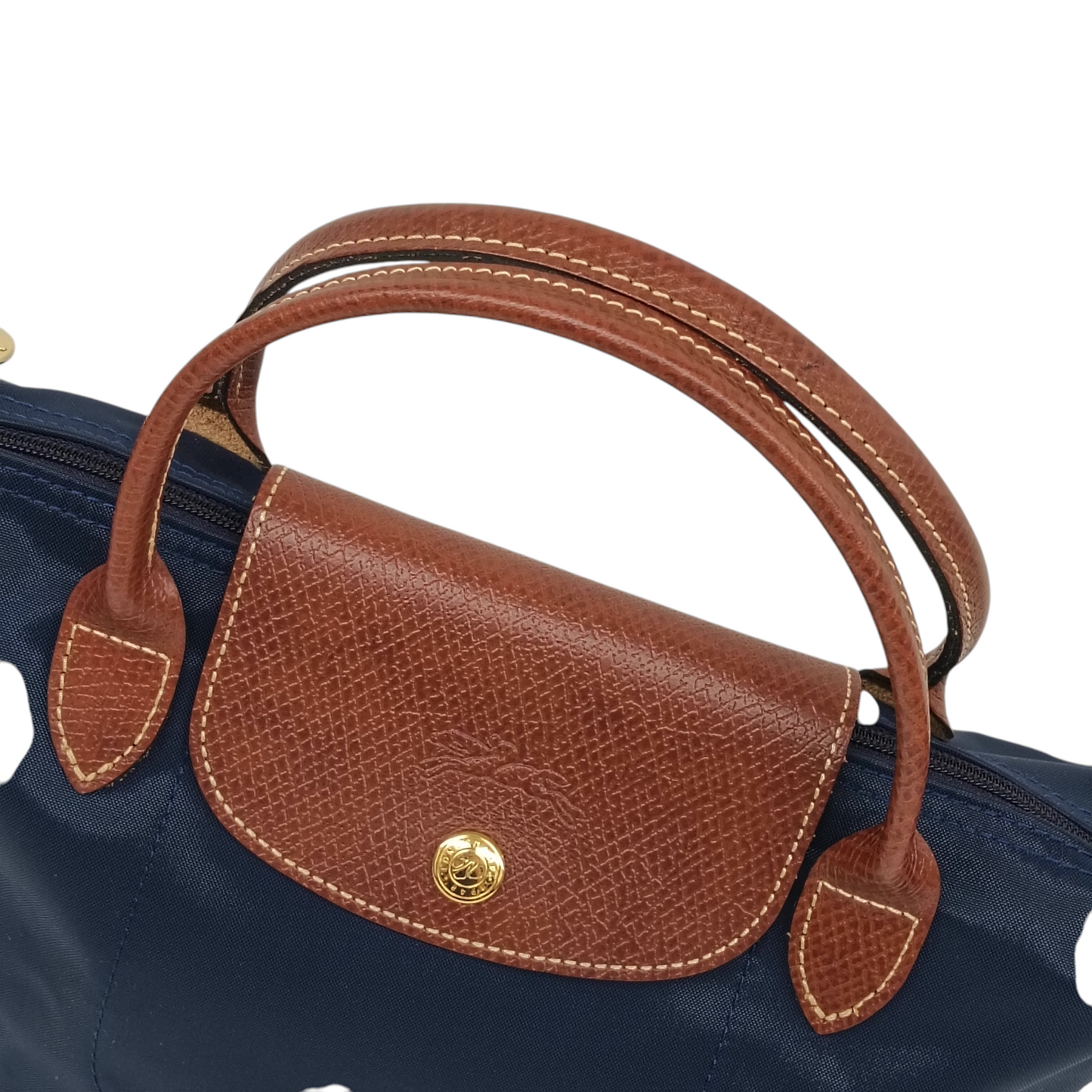 LONGCHAMP Handbag 1621089556 Rank A Navy