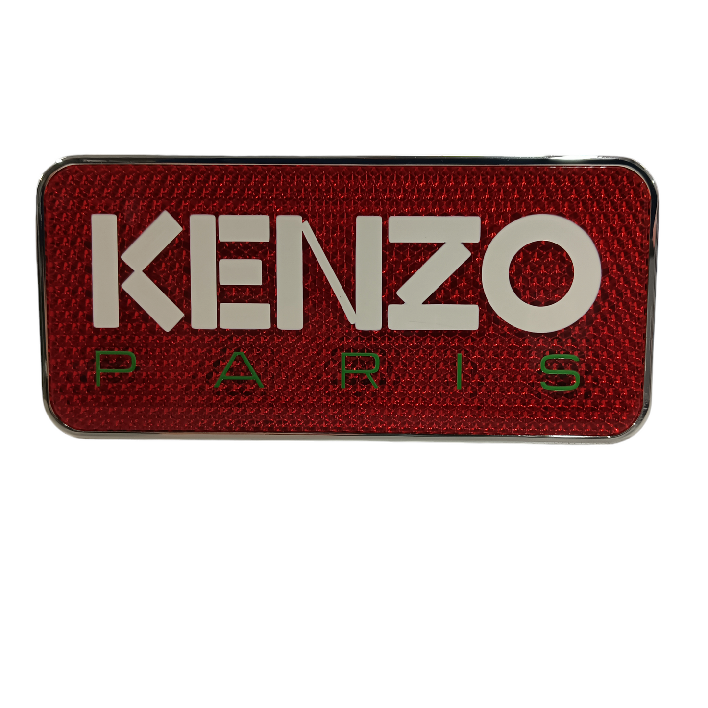 KENZO LOGO BACKLE RED/BLACK