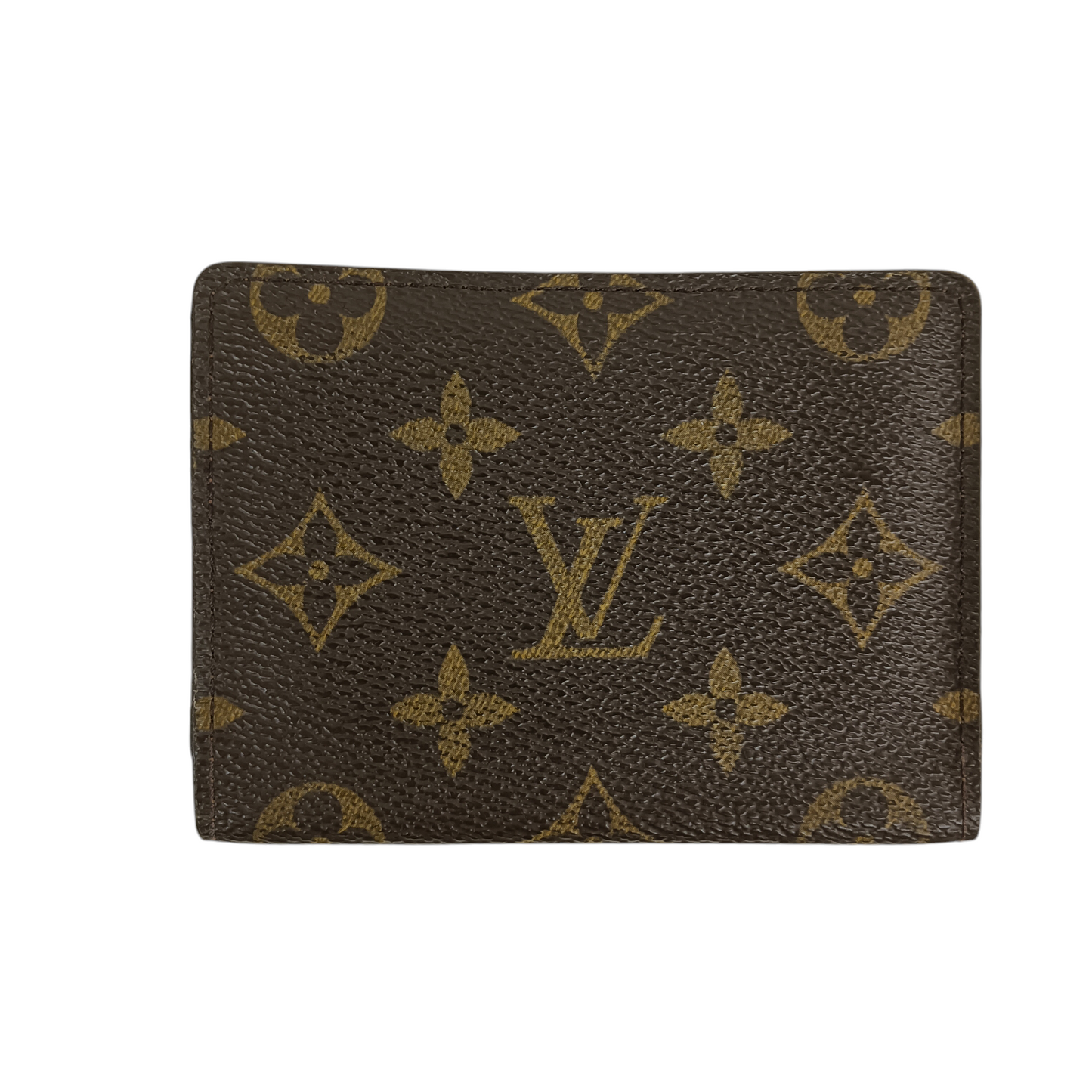 LOUIS VUITTON Card Case Monogram Brown CA0032 Rank(C)