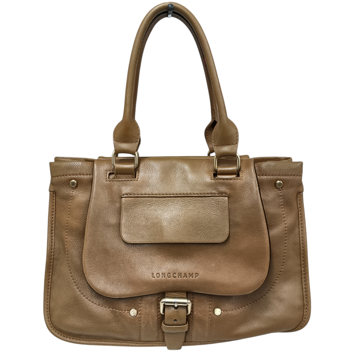 LONGCHAMP HANDBAG 1840714 BROWN RANK (B)