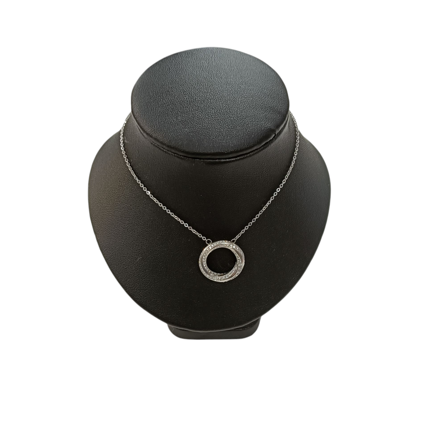 SWAROVSKI Necklace Ring Silver