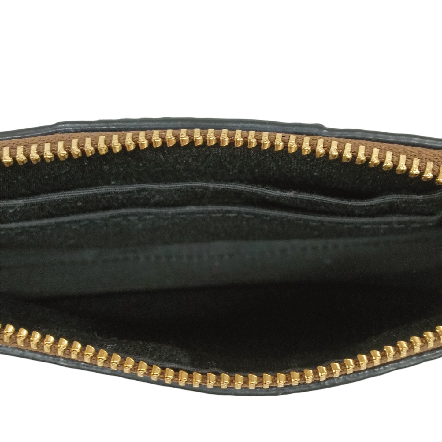 COACH Pouch F58035 Brown/Black Stain