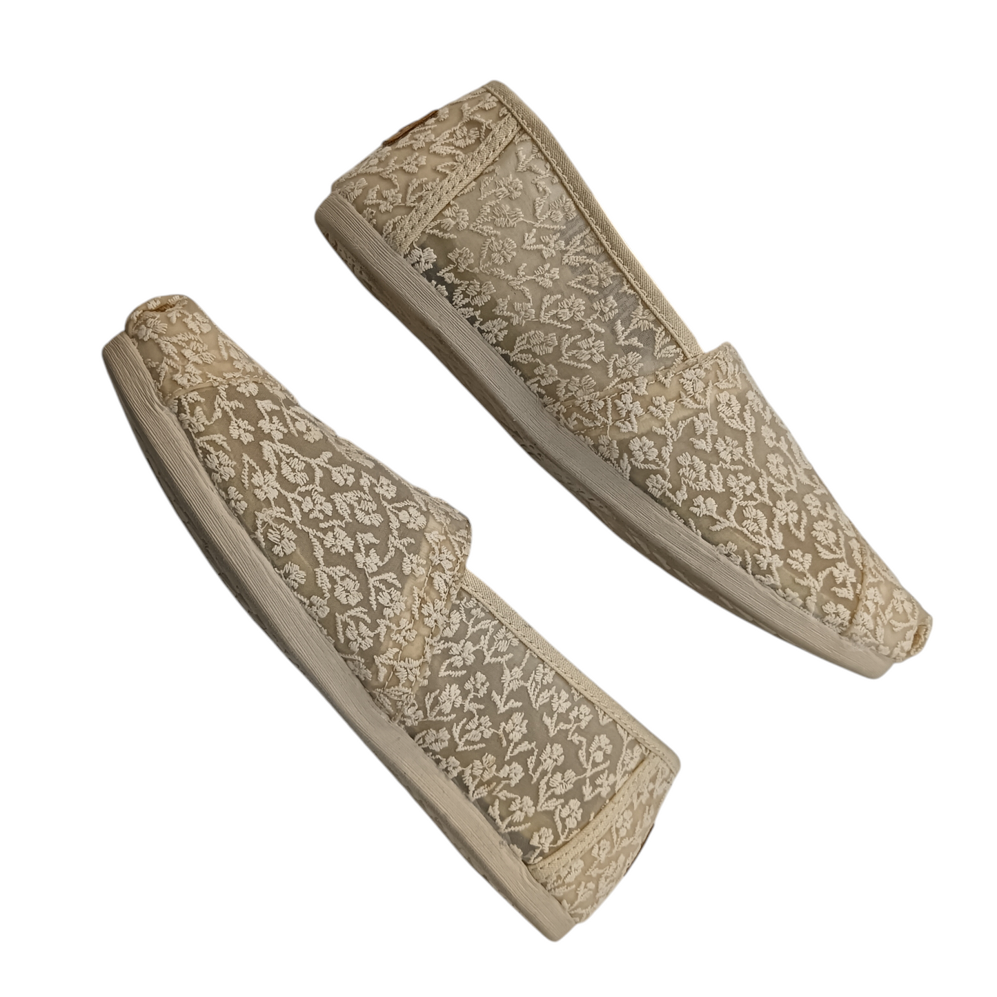 TOMS SLIP-ON SIZE 36 BEIGE