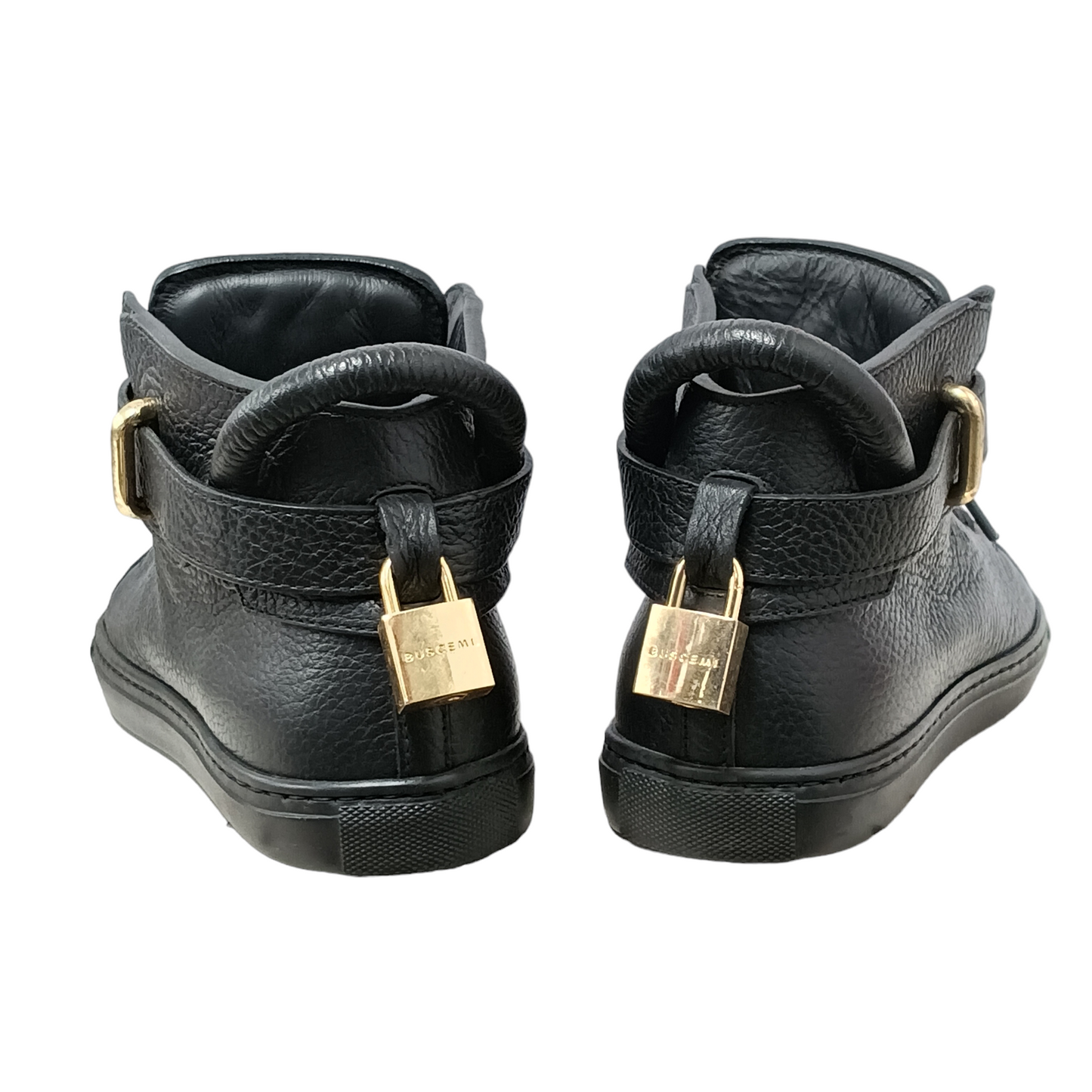 BUSCEMI High Cut Sneaker Lady's Black Size 36
