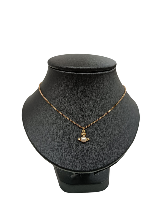 Vivienne Westwood Necklace Gold Pearl