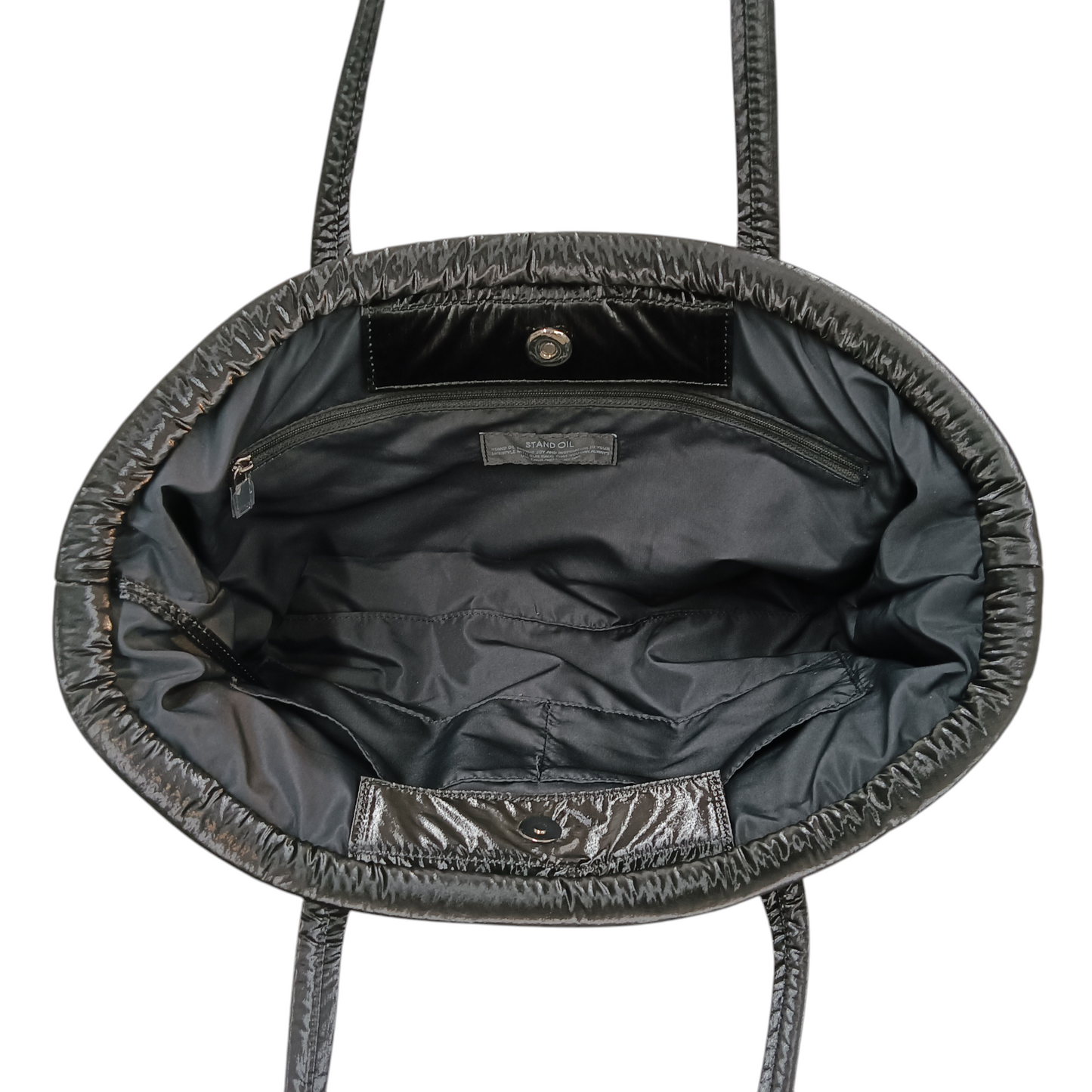 STAND OIL Tote Bag RANK B Black