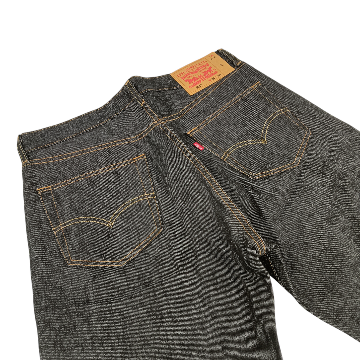LEVI STRAUSS Denim Pants 34/34 00501-0226 Mens Ingigo