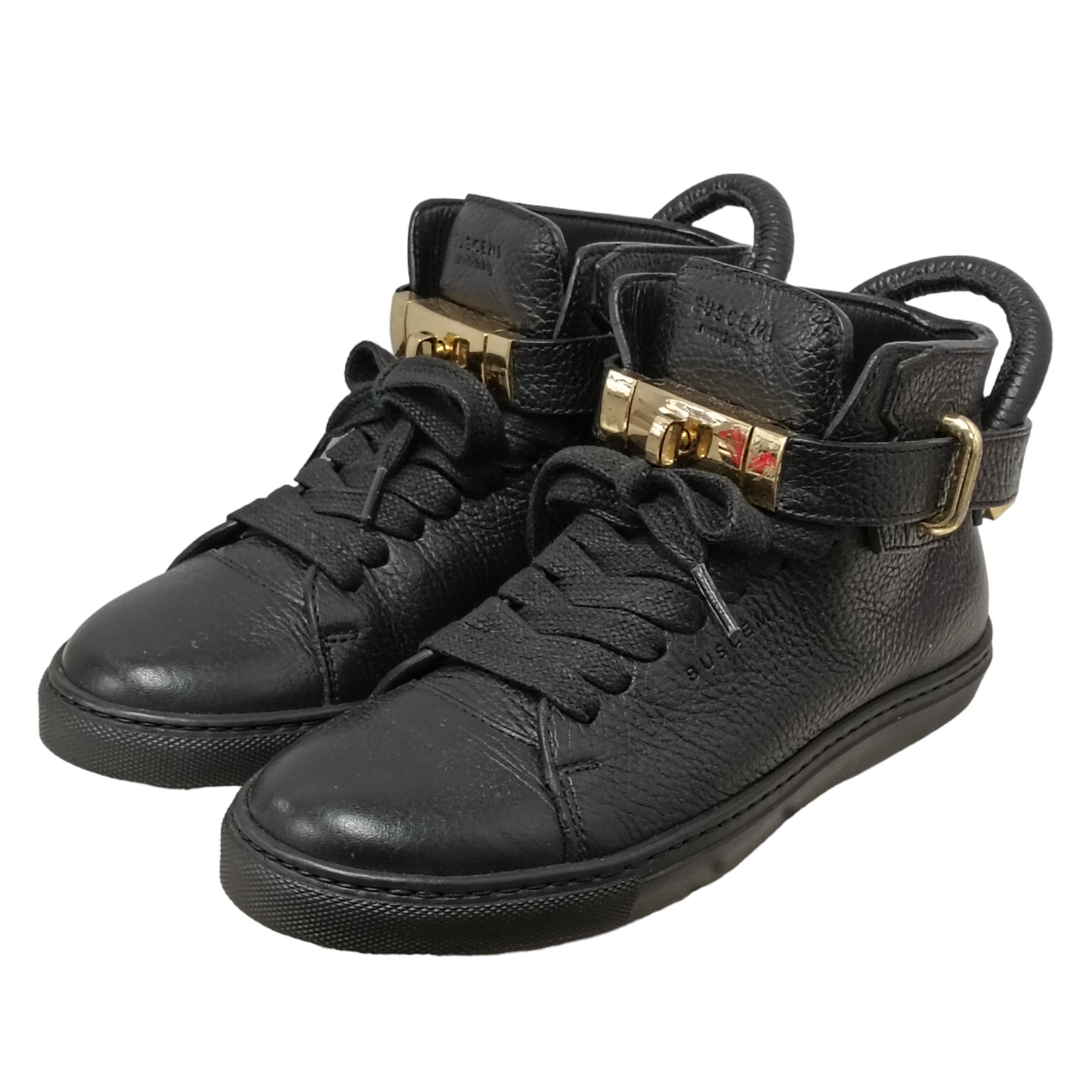 BUSCEMI High Cut Sneaker Lady's Black Size 36