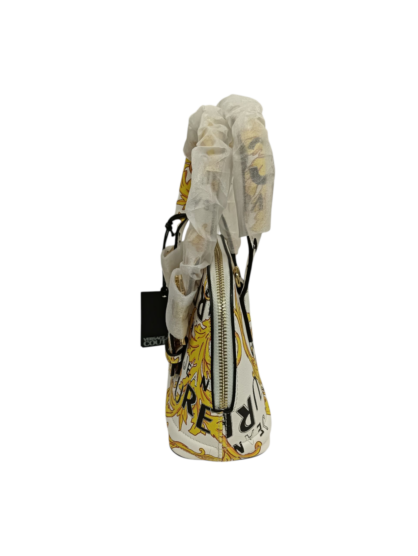 VERSACE 2WAY Bag 74VA4BF7 White & Yellow