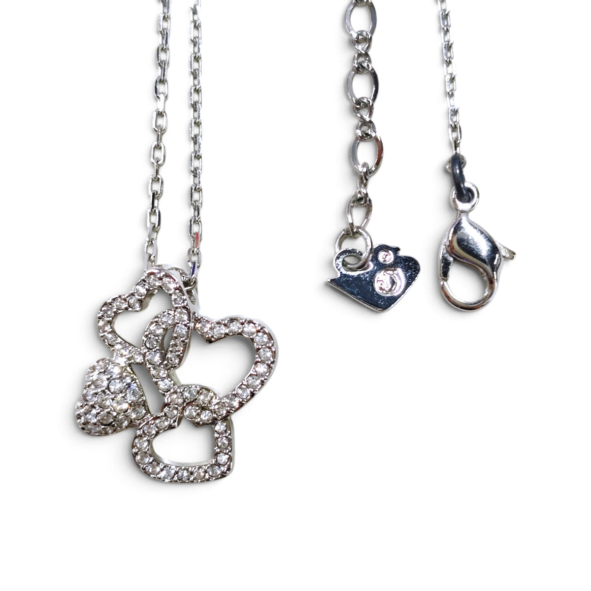 SWAROVSKI Necklace 4 Heart Rank B