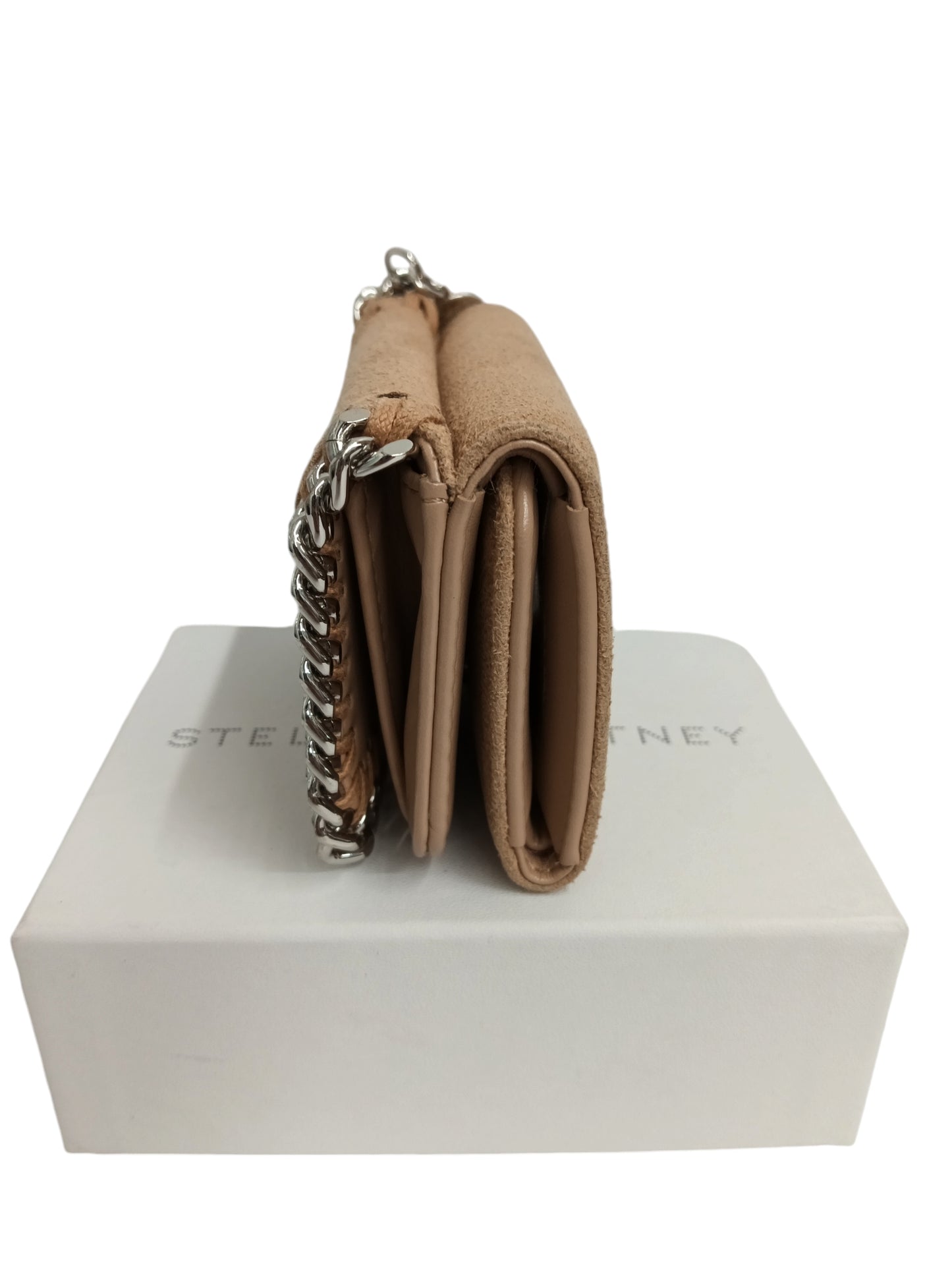 STELLA MCCARTNEY WALLET FALABELLA BROWN 521371
