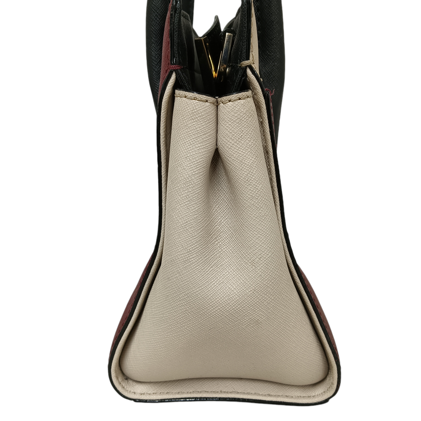 KATE SPADE 2WAY BAG PXRU6669 BROWN/BEIGE STAIN SCRATCH RANK (B)