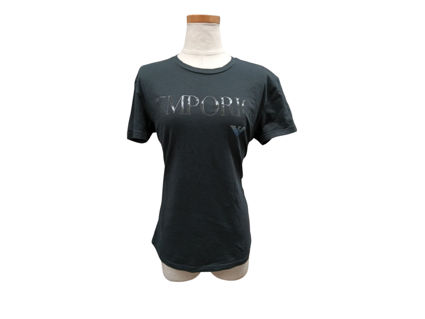 EMPORIO ARMANI T-Shirt Size L Mens Black