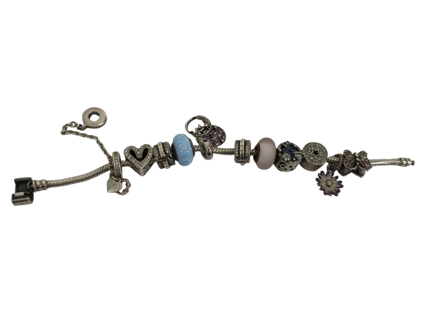 PANDORA BRACELET 11 CHARM SET RANK(B)